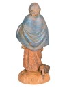 Vecchio con bastone 6,5 cm Fontanini per presepe Mondo Presepi