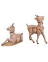 Set due capre per presepe serie 30 cm Fontanini per presepe