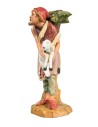 Pastore con gerla 30 cm Fontanini per presepe Mondo Presepi
