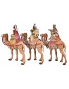 Set 3 Re Magi a cammello serie 19 cm Fontanini per presepe