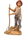 Ragazzo con forcone in mano della serie 12 cm Fontanini per