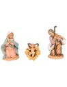 Natività 3 soggetti 6,5 cm Fontanini per presepe Mondo Presepi