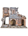 Borgo napoletano classico cm 40x24x30 h per presepe Mondo