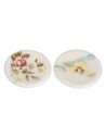 Set 2 piatti in terracotta ø 2,7 cm per presepe Mondo Presepi