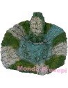 New - Ruscello - Lago Ø 36 cm in resina con pompa: Mondo Presepi